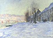 Lavacourt: Sunshine and Snow Claude Monet